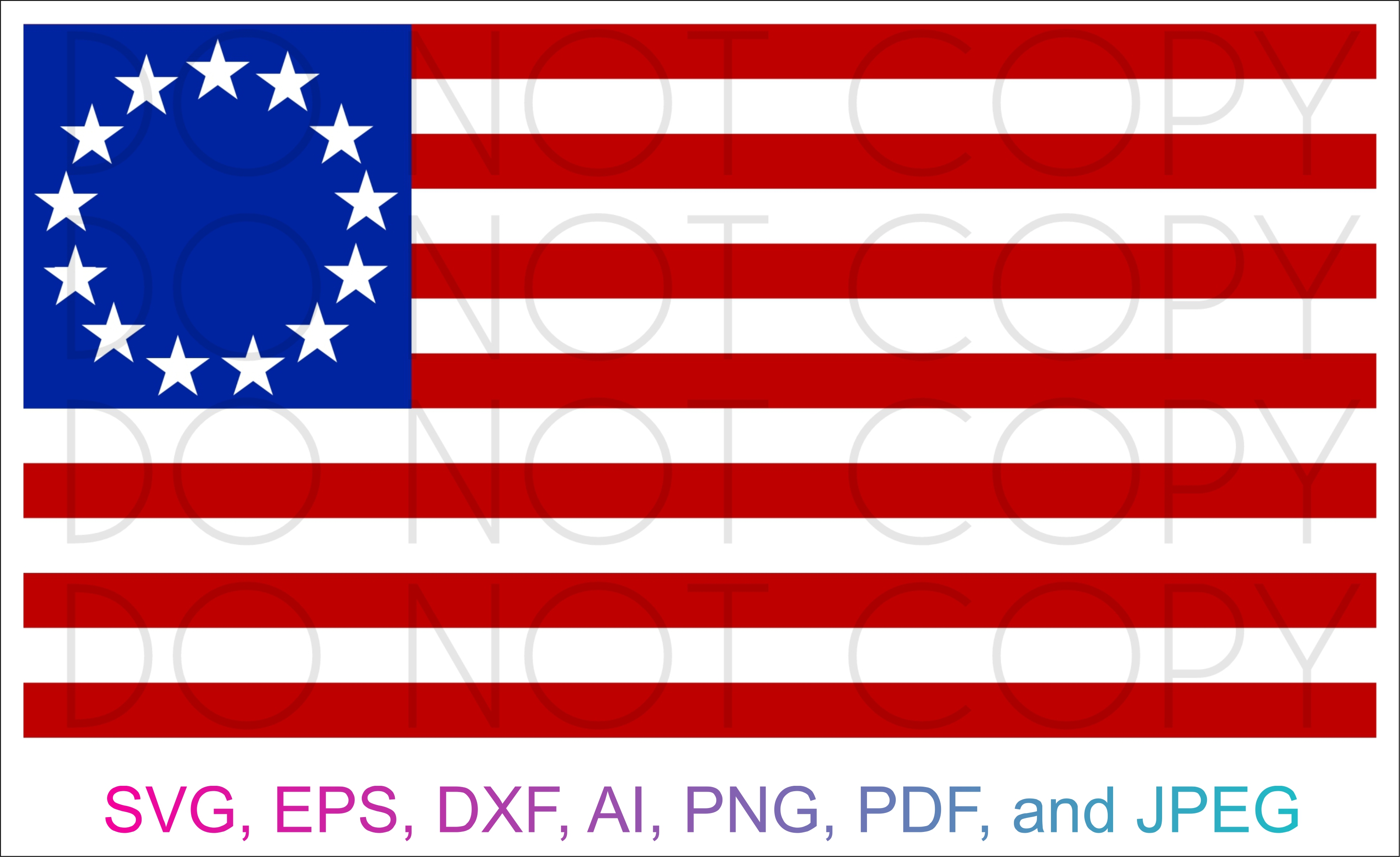 Free Printable Betsy Ross Flag