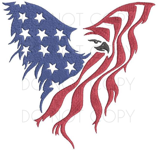 Download Eagle American Flag Machine Embroidery Design Sewing Divine Embroidery Svg Cuttables And Digital Prints