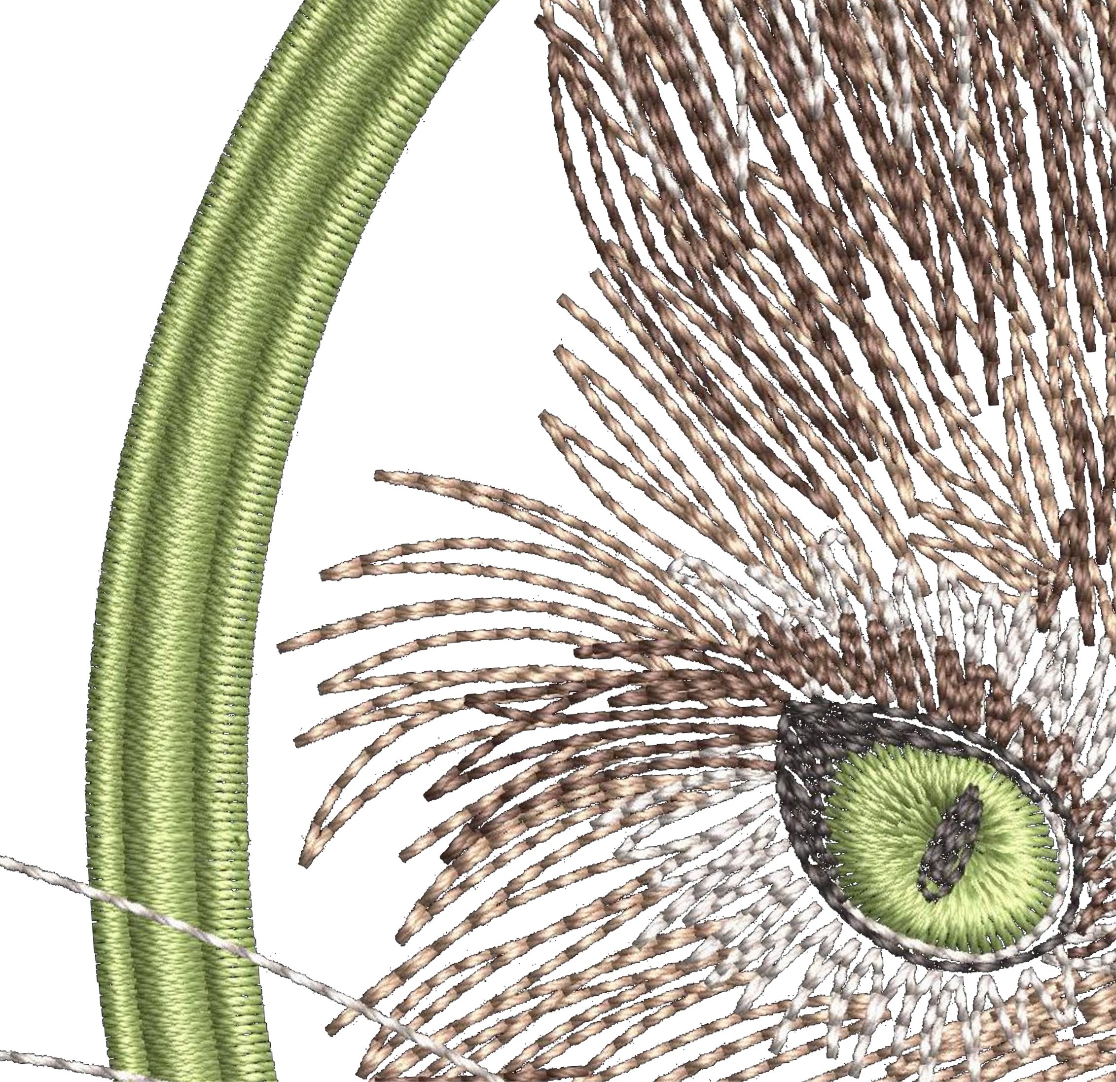 Scribble stitch cat face embroidery design  sewing divine embroidery Scribble stitch cat face embroidery design  sewing divine embroidery