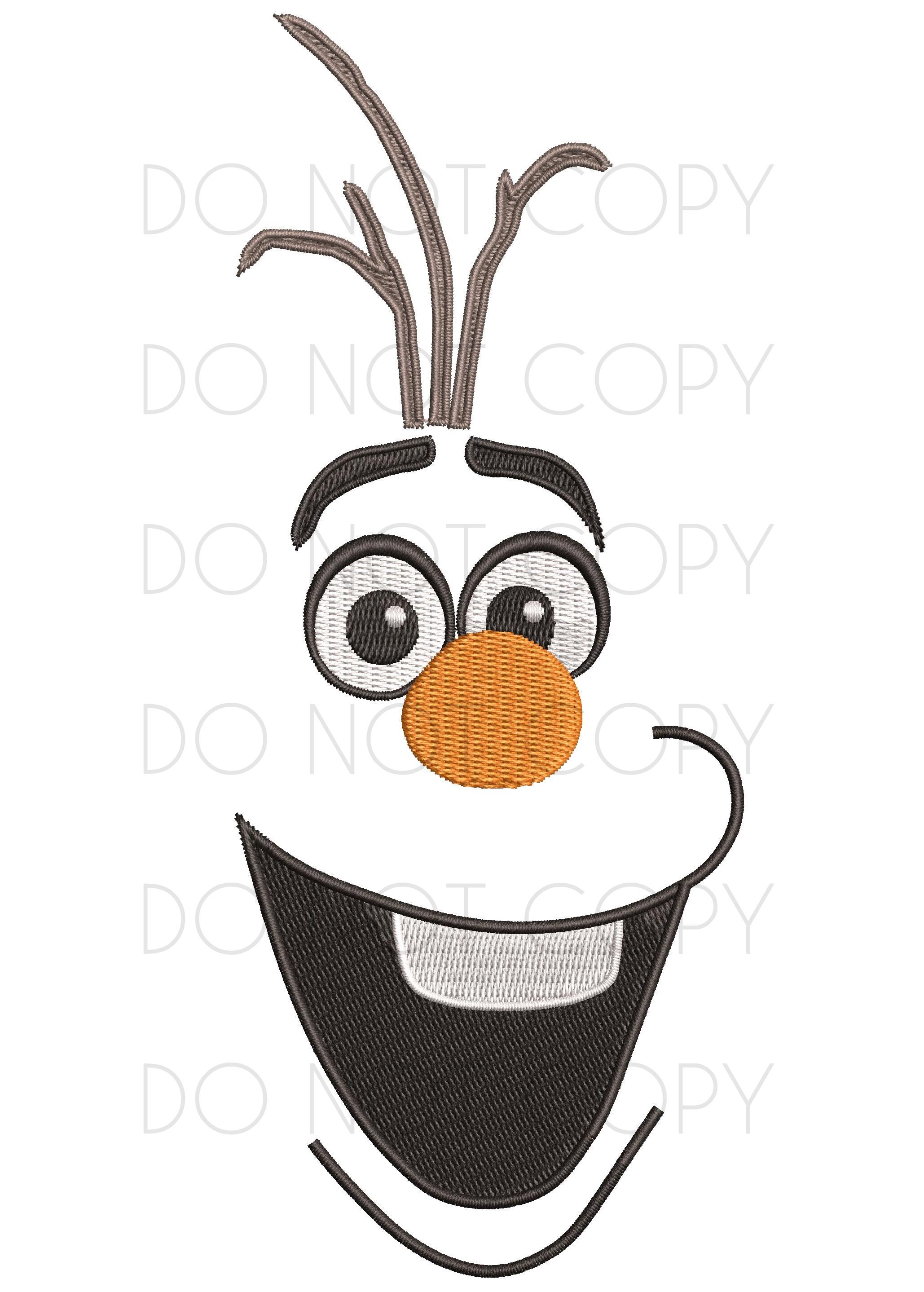 This olaf inspired svg inclues an olaf from frozen silhouette and one of hi...