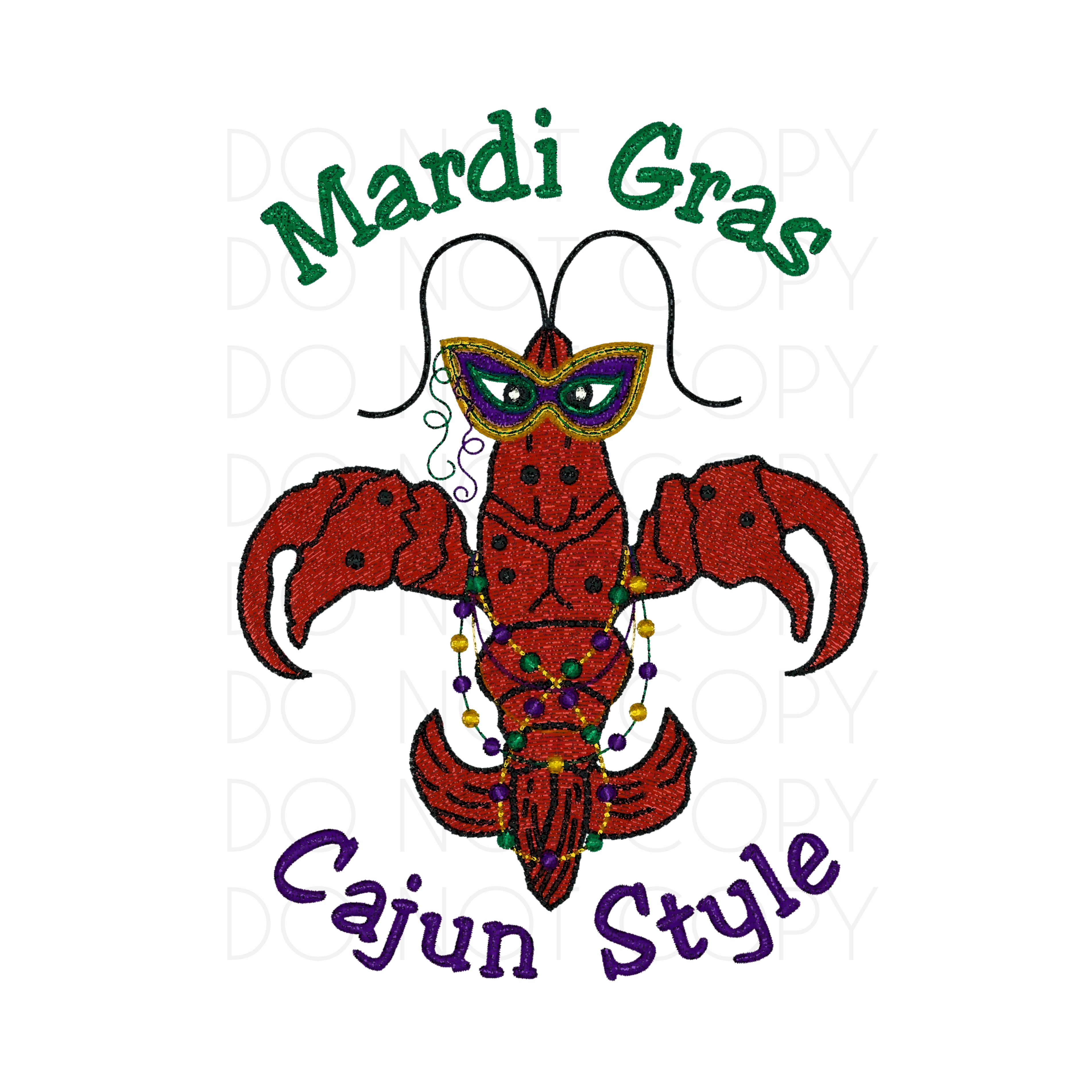 Download Mardi Gras Cajun Crawfish Digital Print Png Transparent Printable Art
