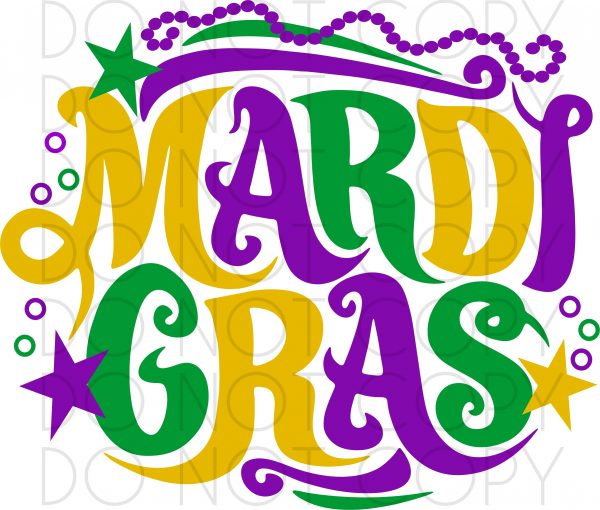 Download Mardi Gras SVG Digital Cut Design Instant Download at Sewing Divine