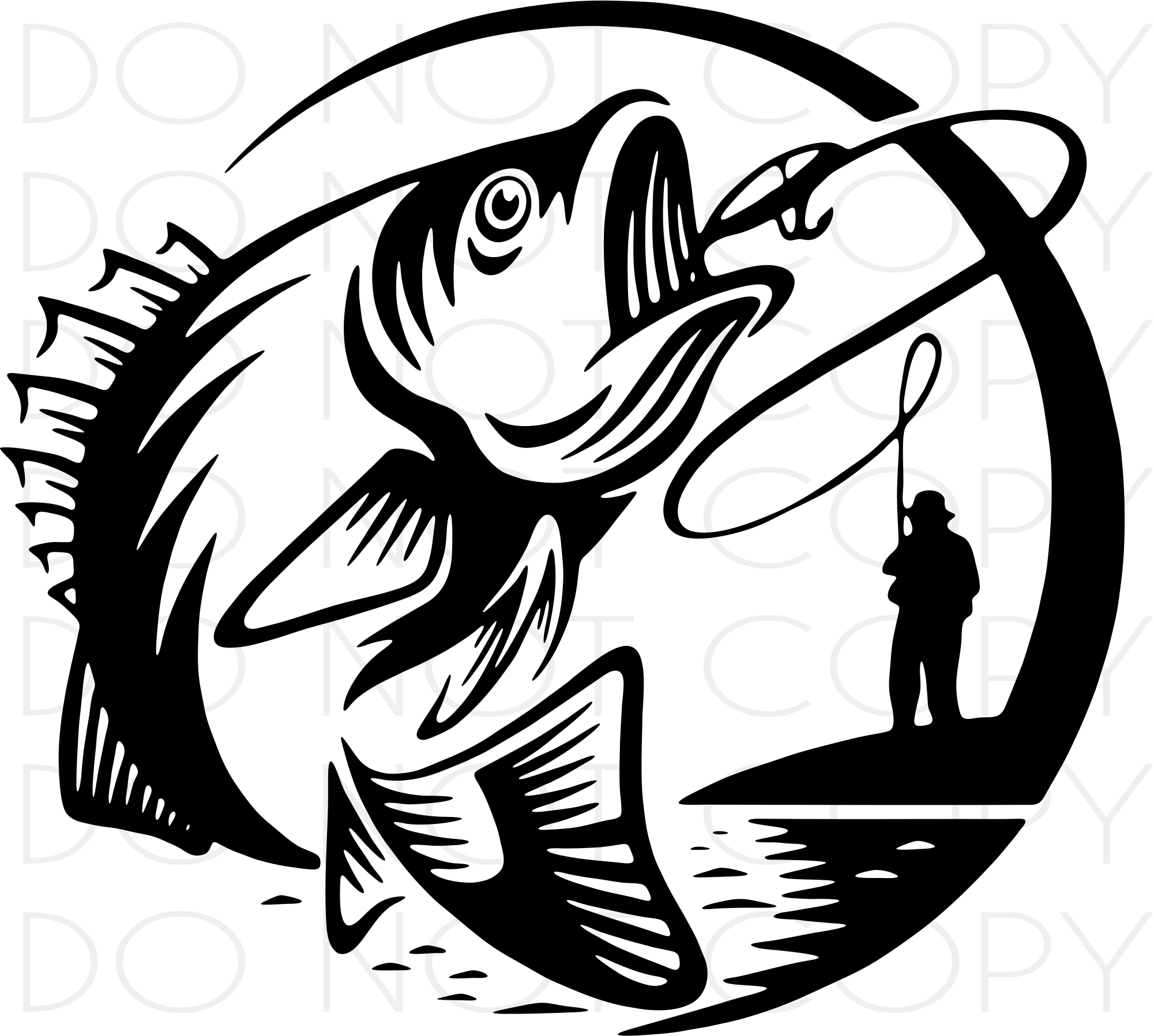 Fishing Design Svg Printable Cut Files Grafik Von Sarofydesign | The ...