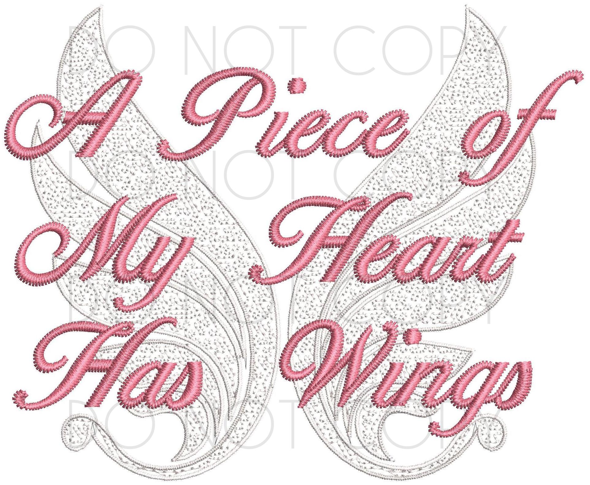 My Heart has Wings PRINTED PATTERN by cheswickcompany